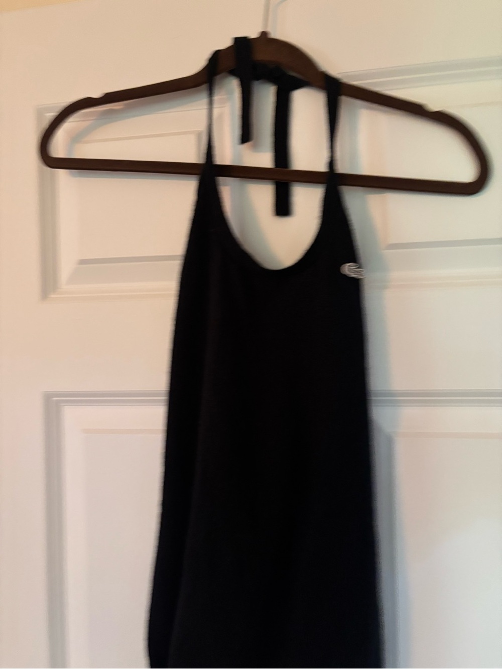 Lacoste Black Halter Knit Tank Top - Picture 5 of 5